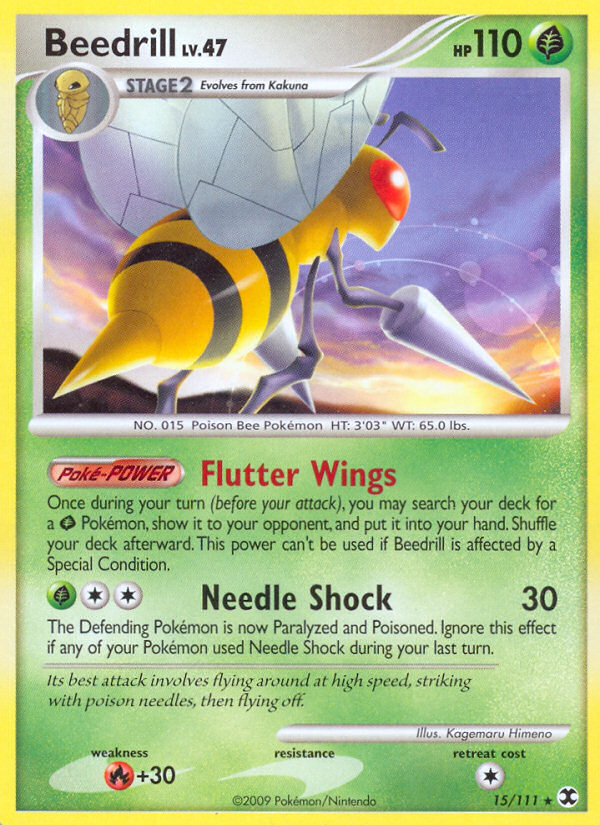 Beedrill — Rising Rivals #015 / 111