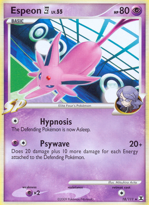 Espeon E4 — Rising Rivals #018 / 111