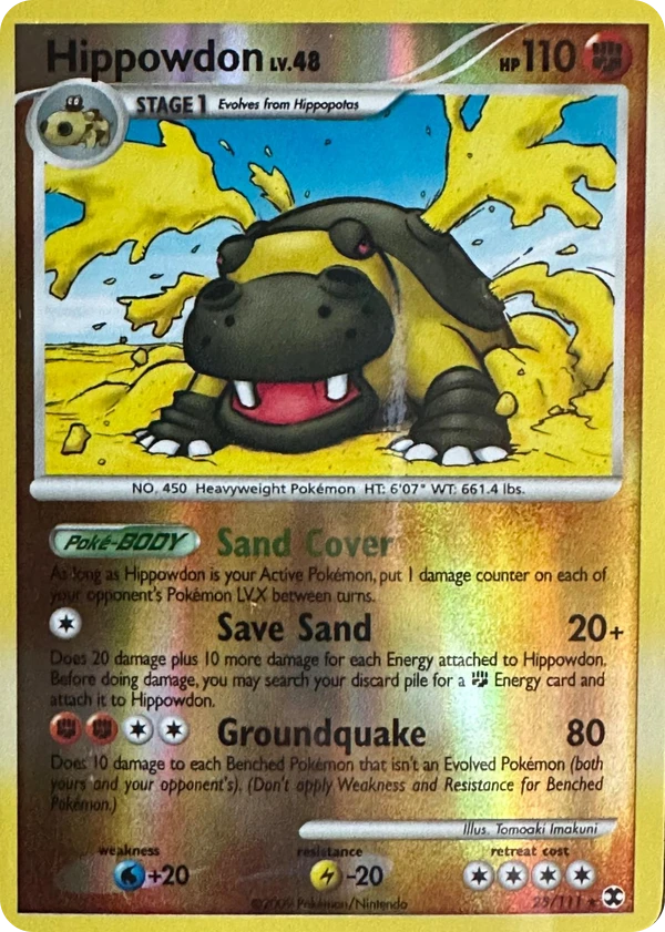 Hippowdon — Rising Rivals #025 / 111