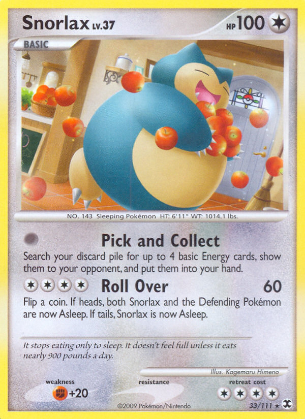 Snorlax — Rising Rivals #033 / 111