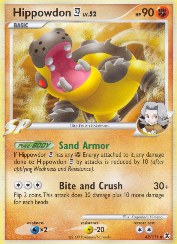 Hippowdon E4 — Rising Rivals #042 / 111