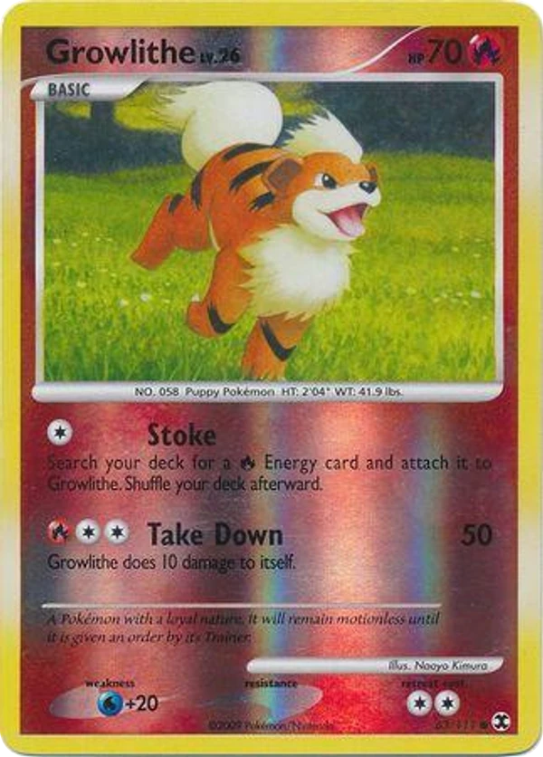 Growlithe — Rising Rivals #063 / 111