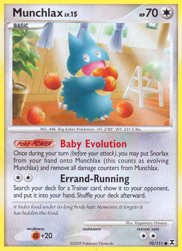 Munchlax — Rising Rivals #070 / 111