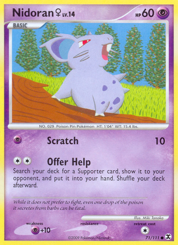 Nidoran ♀ — Rising Rivals #071 / 111