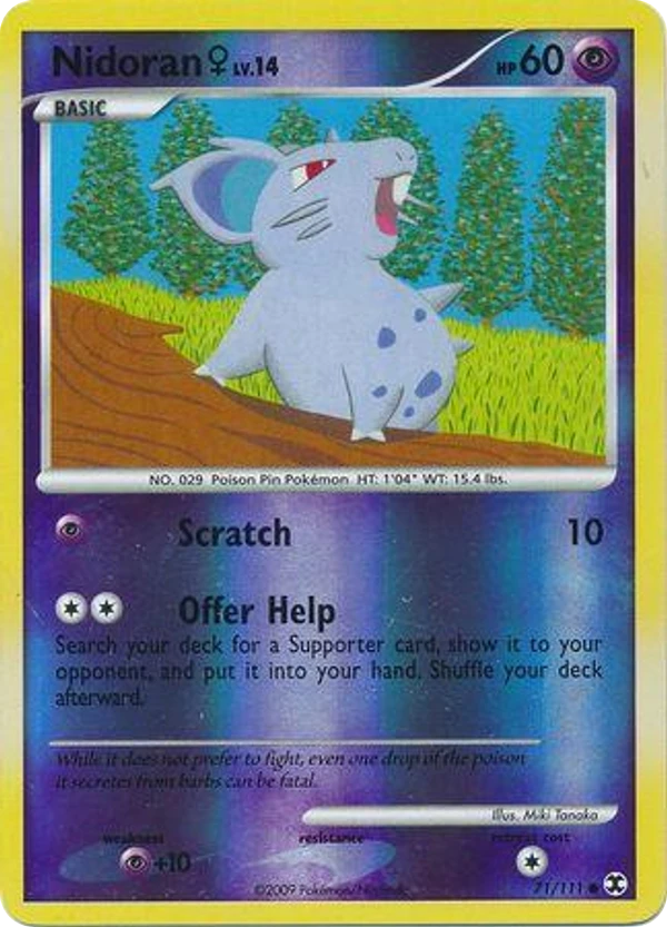 Nidoran ♀ — Rising Rivals #071 / 111