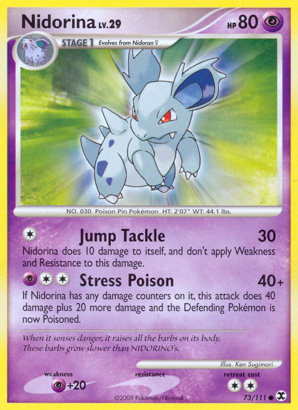 Nidorina — Rising Rivals #073 / 111