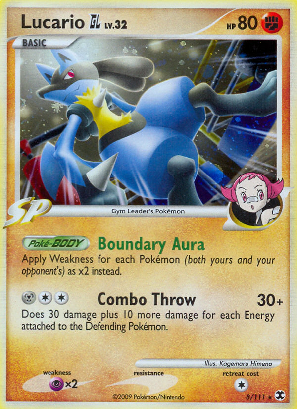 Lucario GL — Rising Rivals #008 / 111