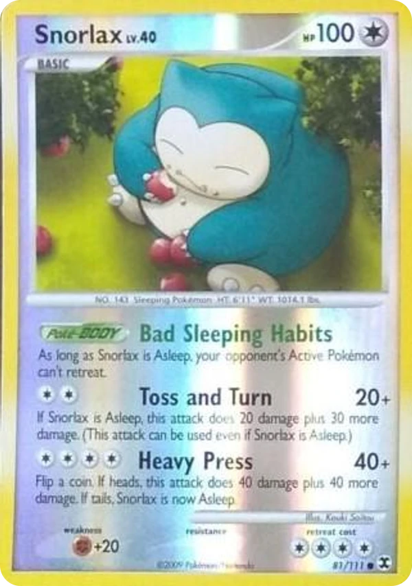 Snorlax — Rising Rivals #081 / 111
