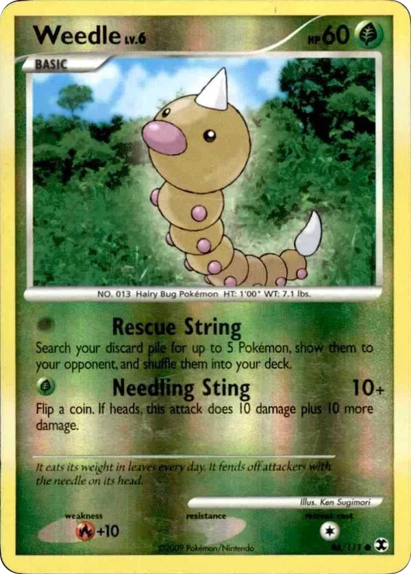Weedle — Rising Rivals #086 / 111