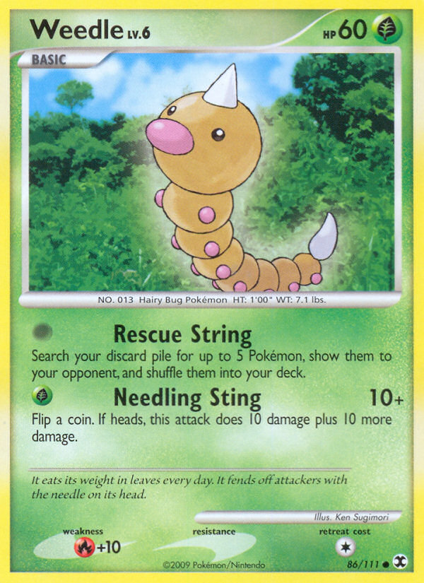 Weedle — Rising Rivals #086 / 111