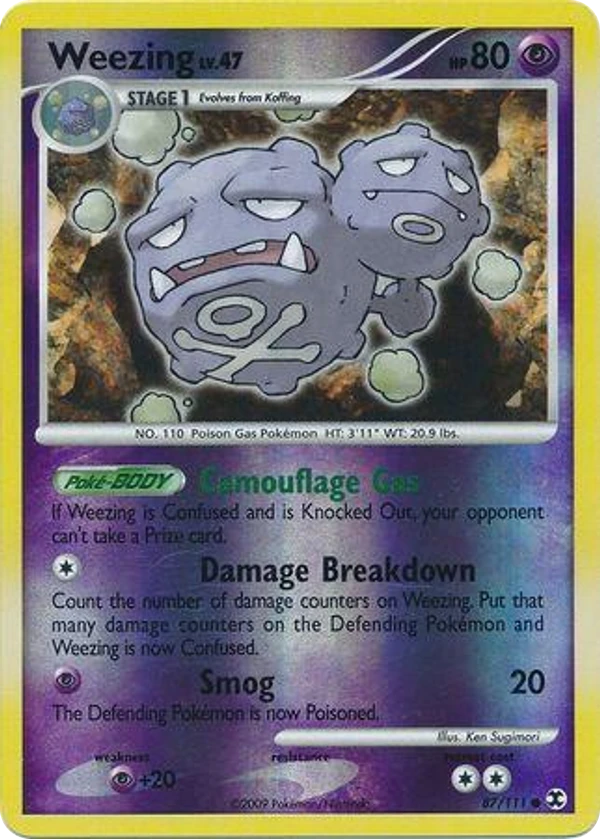 Weezing — Rising Rivals #087 / 111