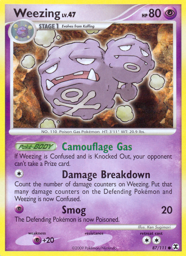 Weezing — Rising Rivals #087 / 111