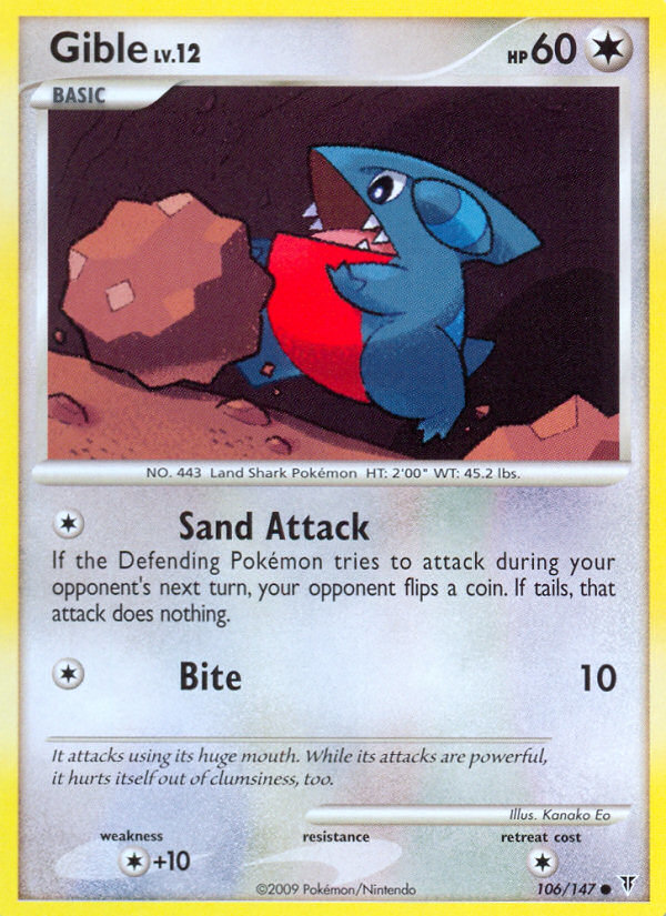 Gible — Supreme Victors #106 / 147