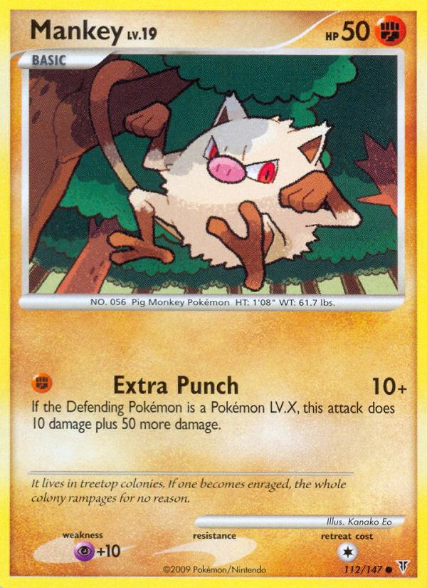 Mankey — Supreme Victors #112 / 147