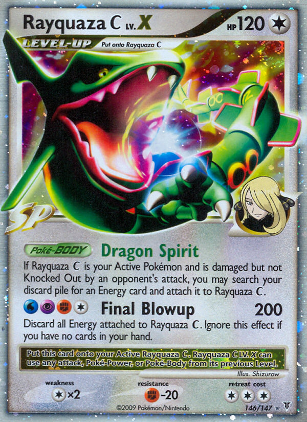 Rayquaza C LV.X — Supreme Victors #146 / 147