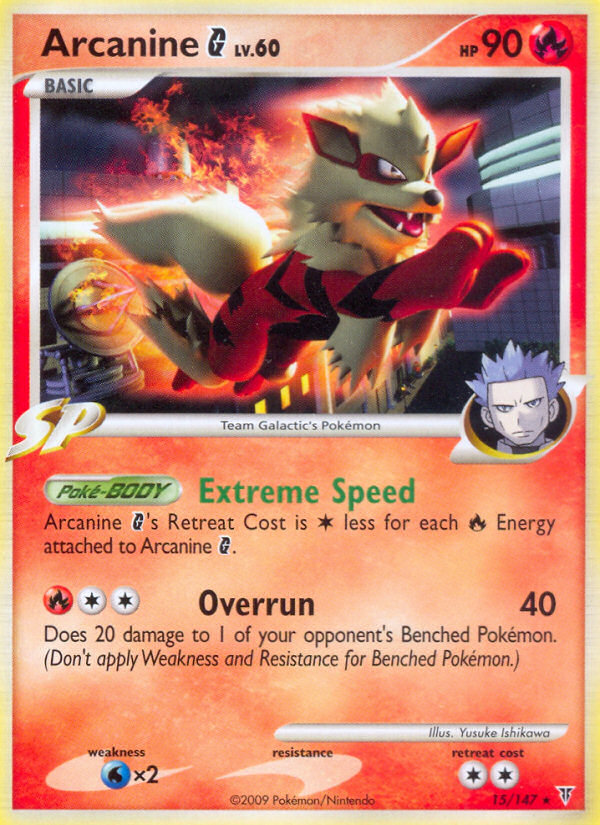 Arcanine G — Supreme Victors #015 / 147