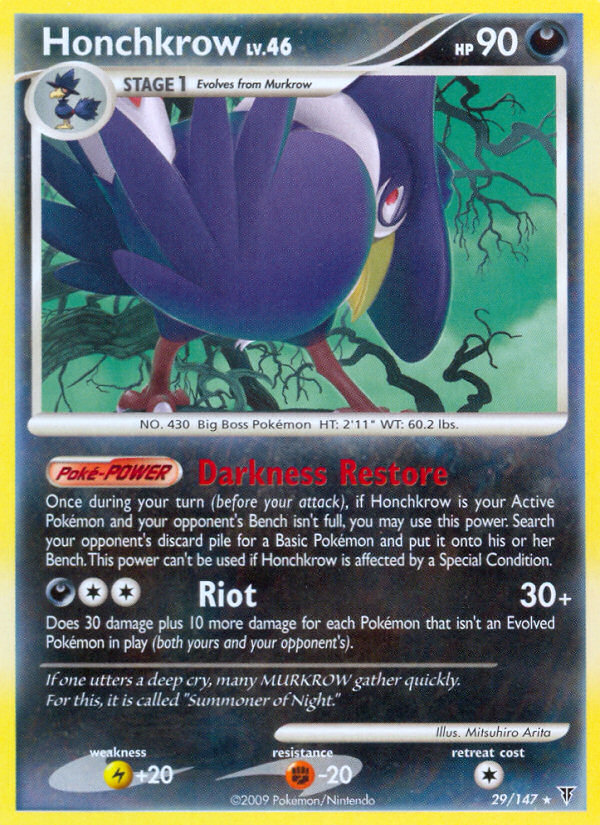 Honchkrow — Supreme Victors #029 / 147