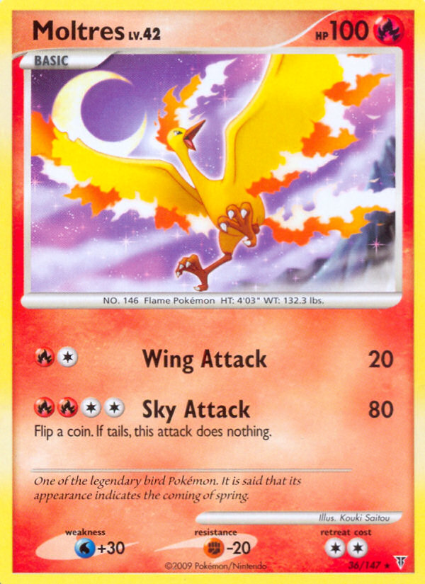Moltres — Supreme Victors #036 / 147