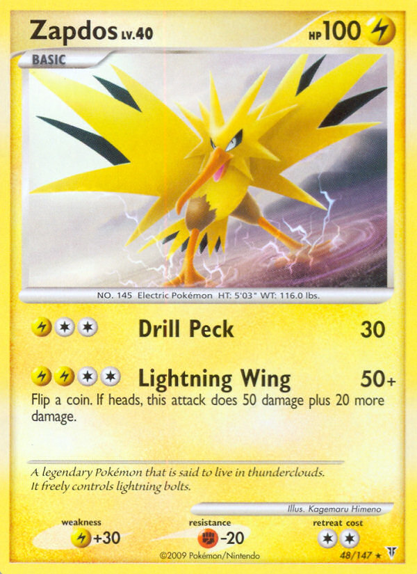 Zapdos — Supreme Victors #048 / 147