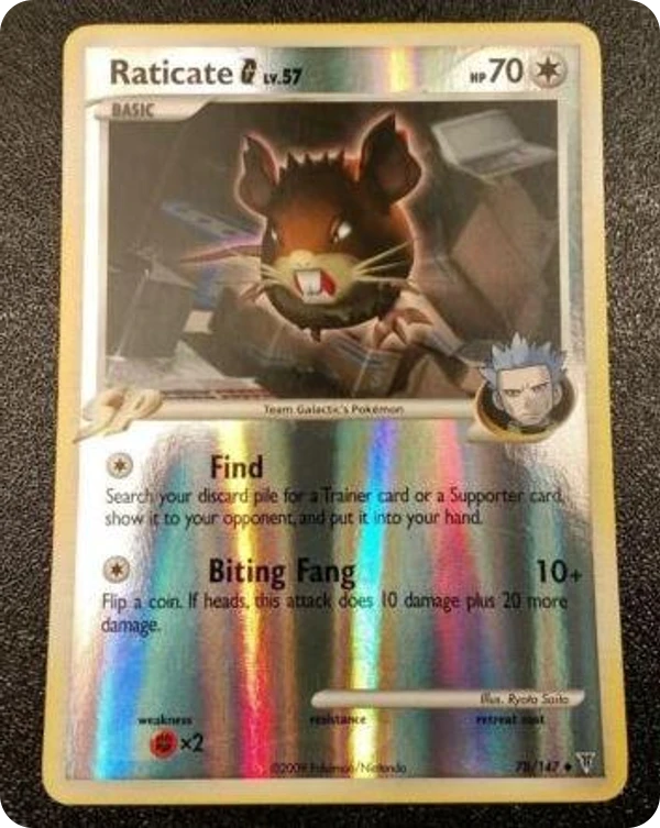Raticate G — Supreme Victors #078 / 147