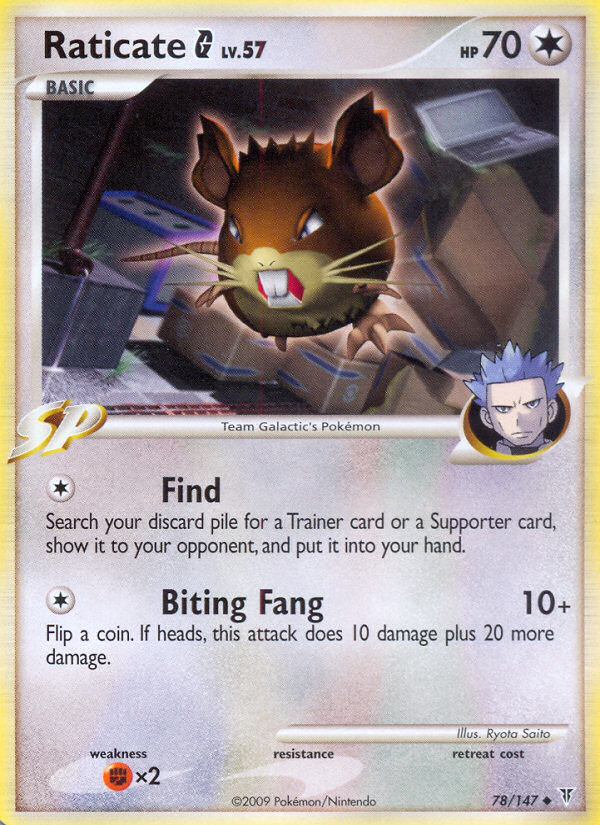 Raticate G — Supreme Victors #078 / 147