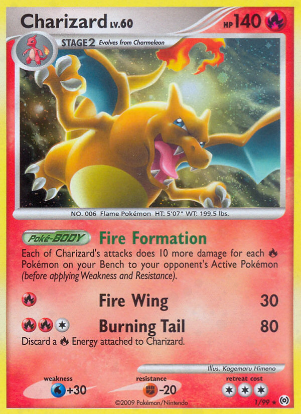 Charizard — Arceus #001 / 99