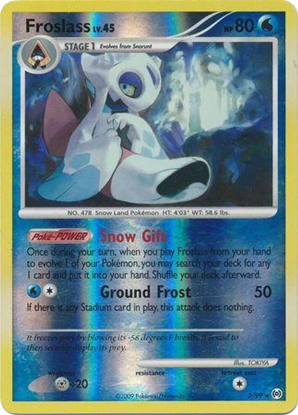Froslass — Arceus #002 / 99
