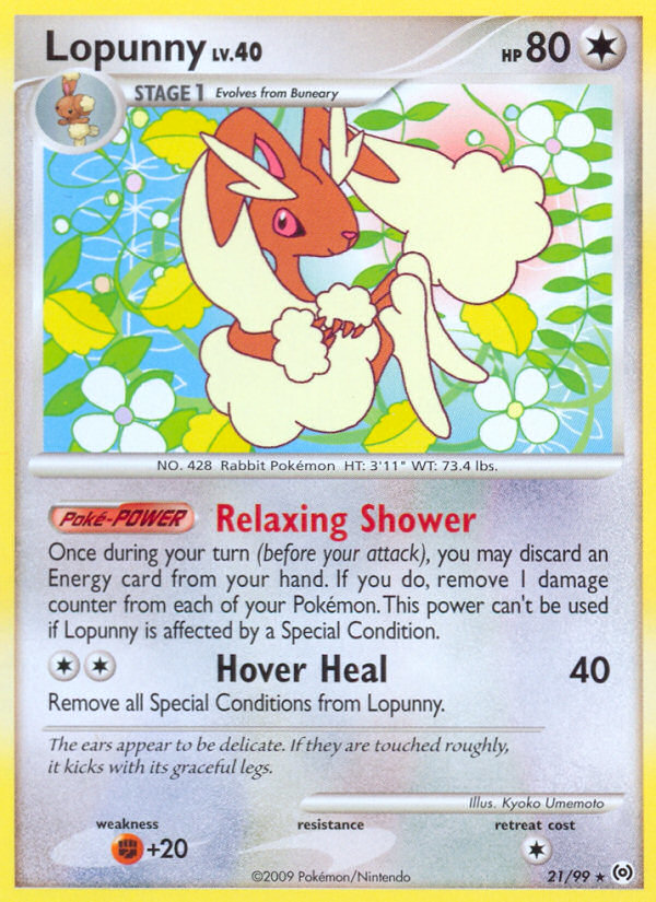 Lopunny — Arceus #021 / 99