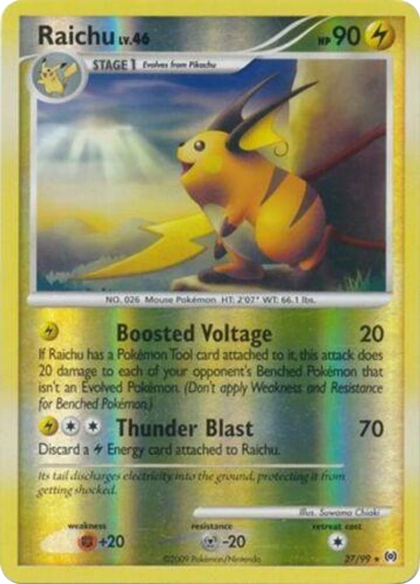 Raichu — Arceus #027 / 99