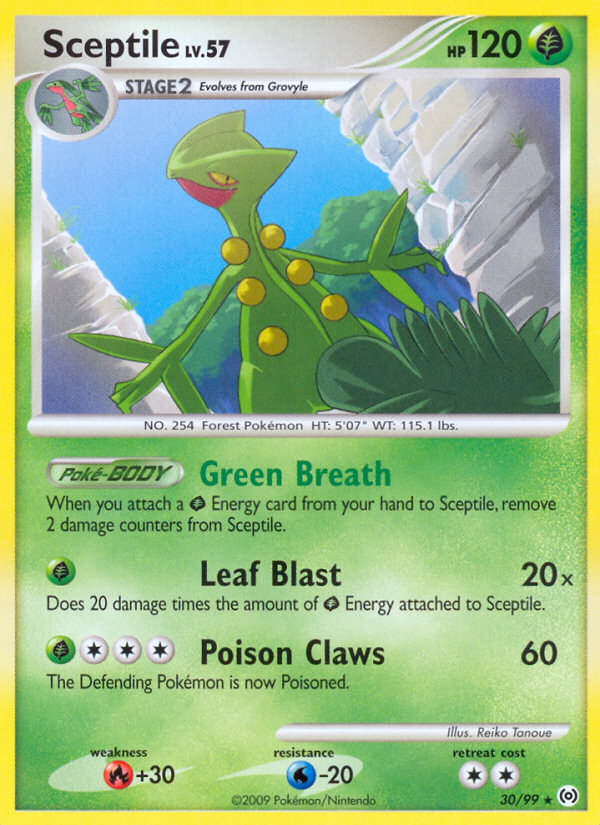 Sceptile — Arceus #030 / 99