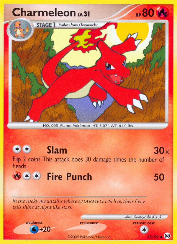 Charmeleon — Arceus #035 / 99