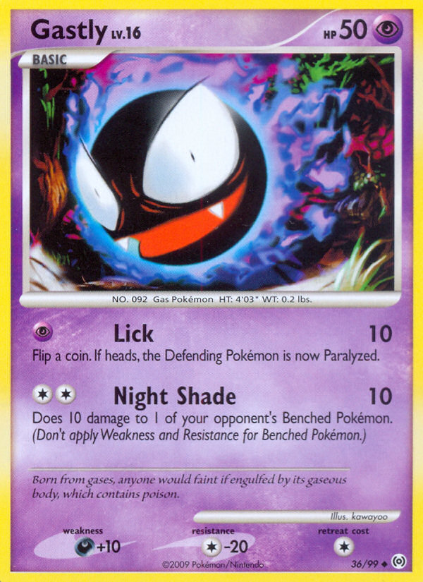Gastly — Arceus #036 / 99