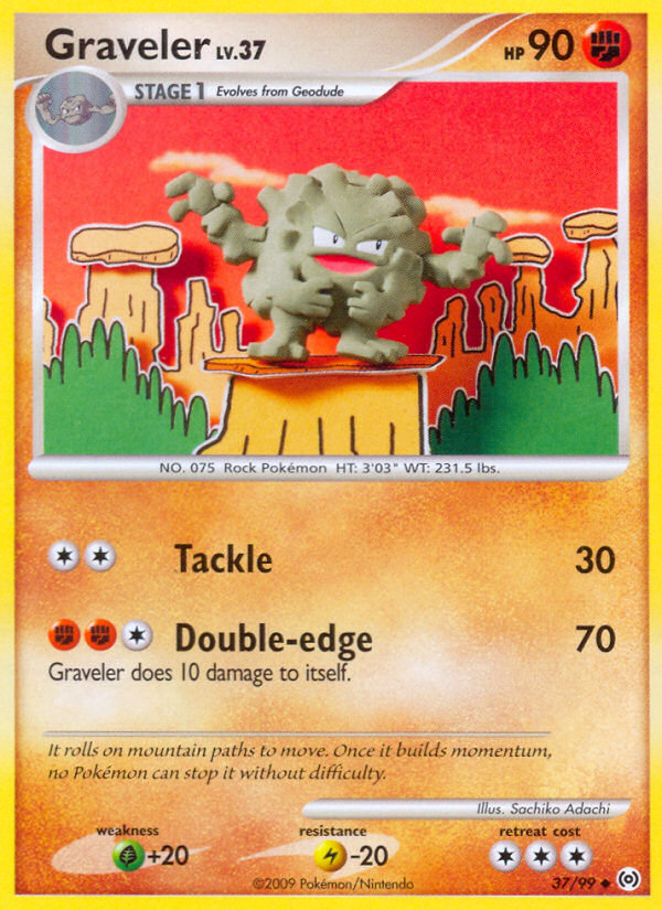 Graveler — Arceus #037 / 99