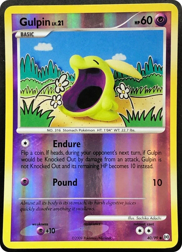Gulpin — Arceus #040 / 99