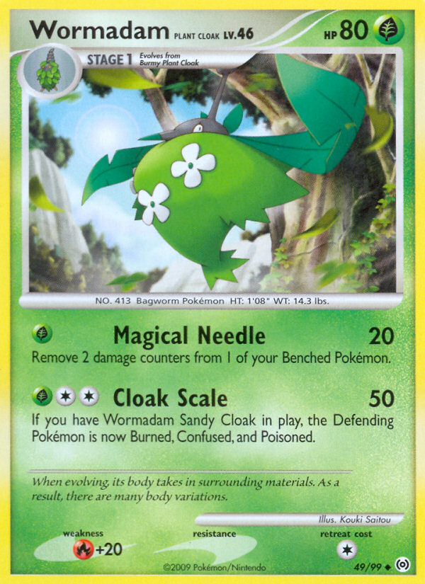 Wormadam Plant Cloak — Arceus #049 / 99