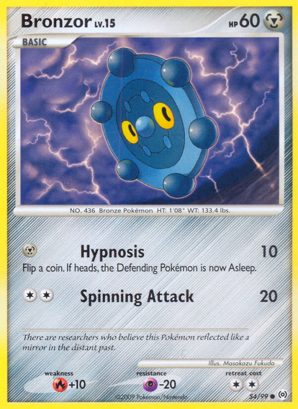 Bronzor — Arceus #054 / 99