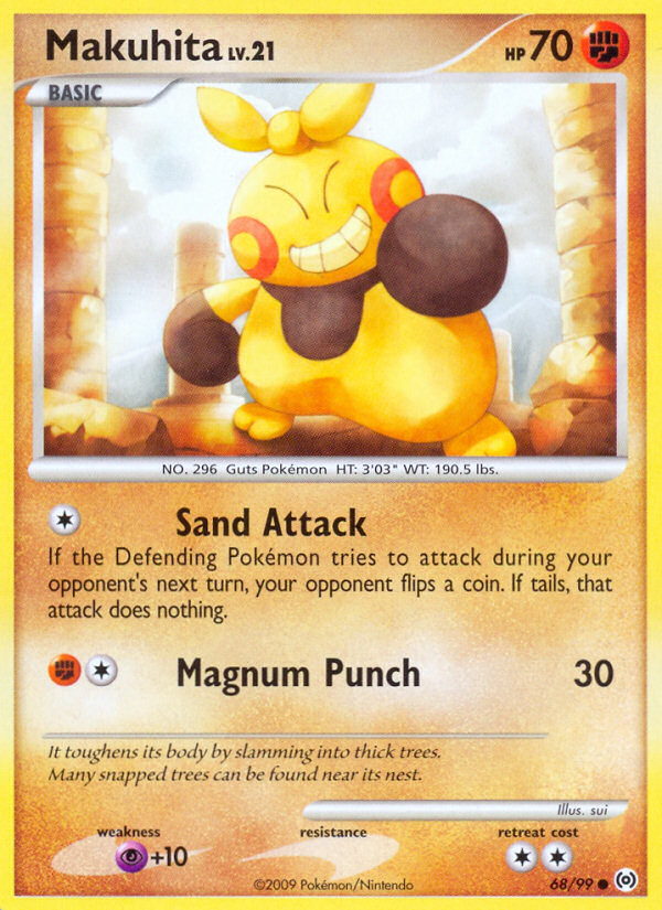Makuhita — Arceus #068 / 99