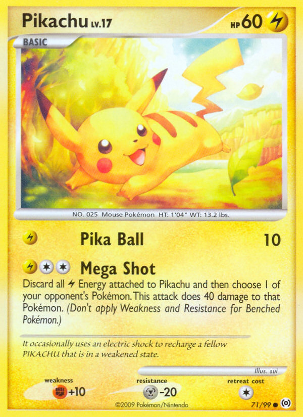 Pikachu — Arceus #071 / 99