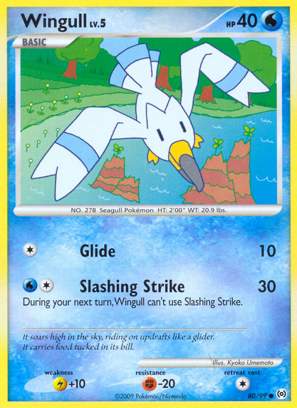 Wingull — Arceus #080 / 99