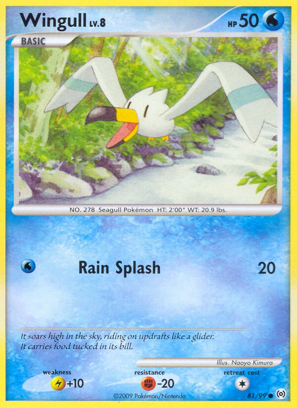 Wingull — Arceus #081 / 99