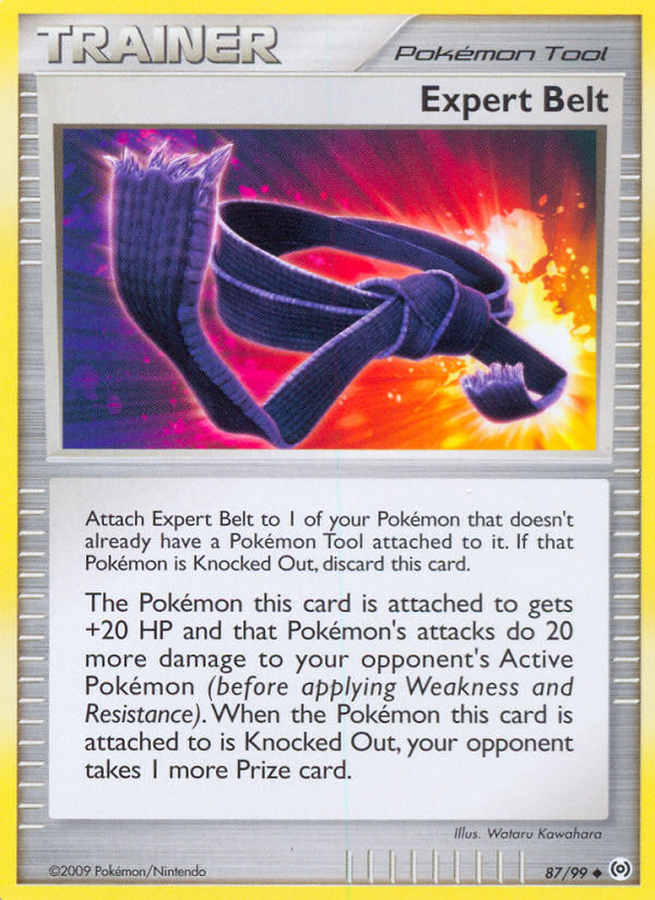 Expert Belt — Arceus #087 / 99