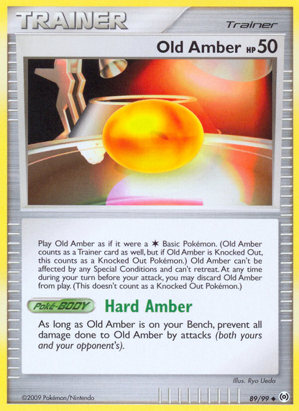 Old Amber — Arceus #089 / 99
