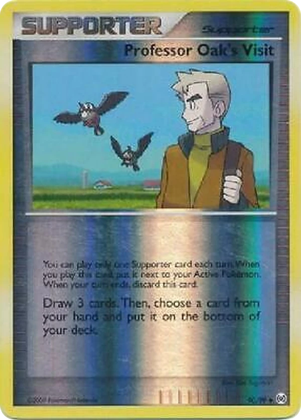 Professor Oak's Visit — Arceus #090 / 99