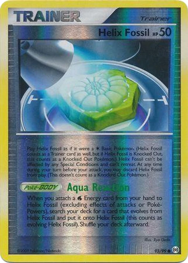 Helix Fossil — Arceus #093 / 99