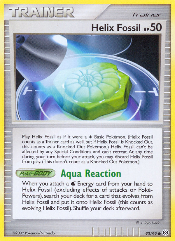 Helix Fossil — Arceus #093 / 99