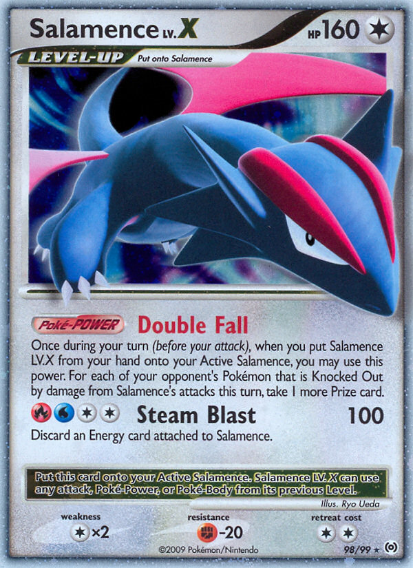 Salamence LV.X — Arceus #098 / 99