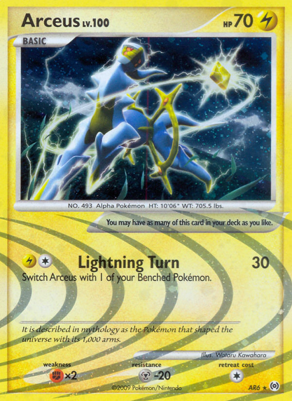 Arceus — Arceus #006 / 99