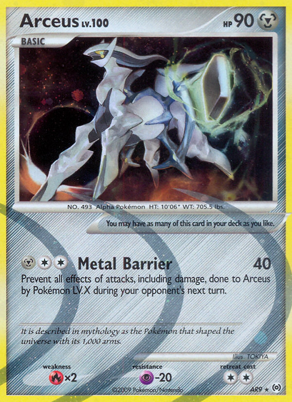 Arceus — Arceus #009 / 99