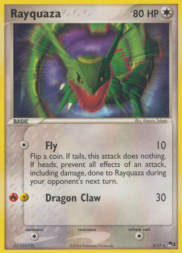 Rayquaza — POP Series 1 #003 / 17