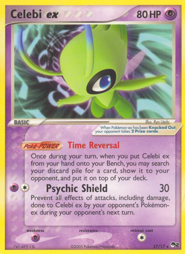 Celebi ex — POP Series 2 #017 / 17
